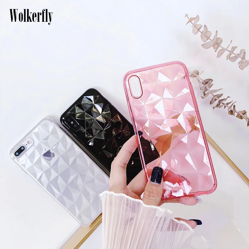 Diamond Case For Samsung Galaxy S10e S10 S9 S8 Plus A9 A8 A7 A6 J6 J4 Plus J8 J3 J5 J7 Note 9 8 S7 Edge Silicone Cover
