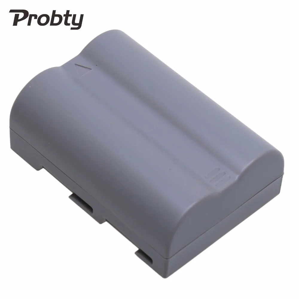 Аккумуляторная батарея Probty 2 шт 7 4 В 2400 мАч для камеры Nikon D70 D70S D80 D90 D100 D200 D300 D300S D700 |