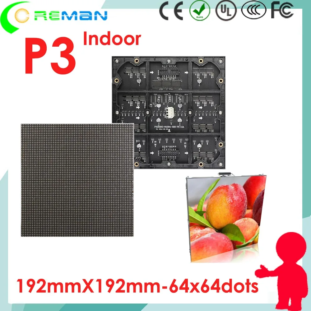 Светодиодный модуль Али экспресс ru p3 rgb/p3 smd домашний светодиодный экран для