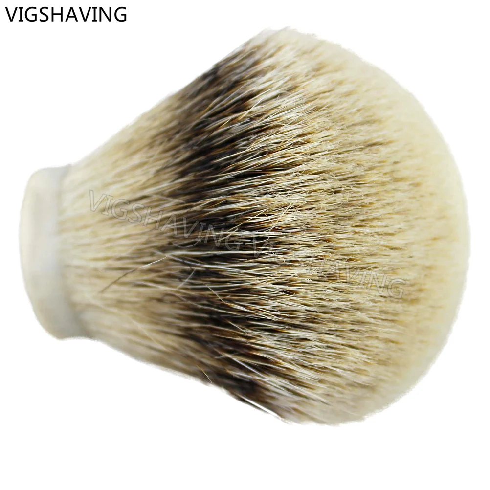 VIGSHAVING 26 мм/28 мм/30 мм настоящий SilverTip барсук волос бритвенные щетки узлы