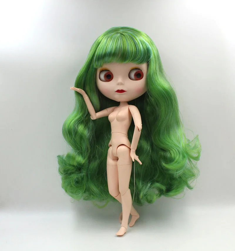 Кукла Blygirl Blyth кукла с ракушками 19 шарниров и обычное тело обнаженная матовым