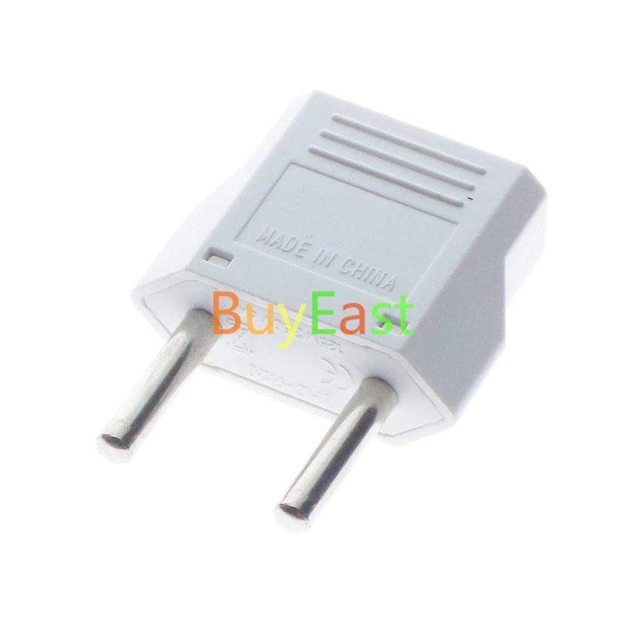 Бесплатная доставка 12 шт. вилка европейского стандарта CEE 7/16 типа C переходник для