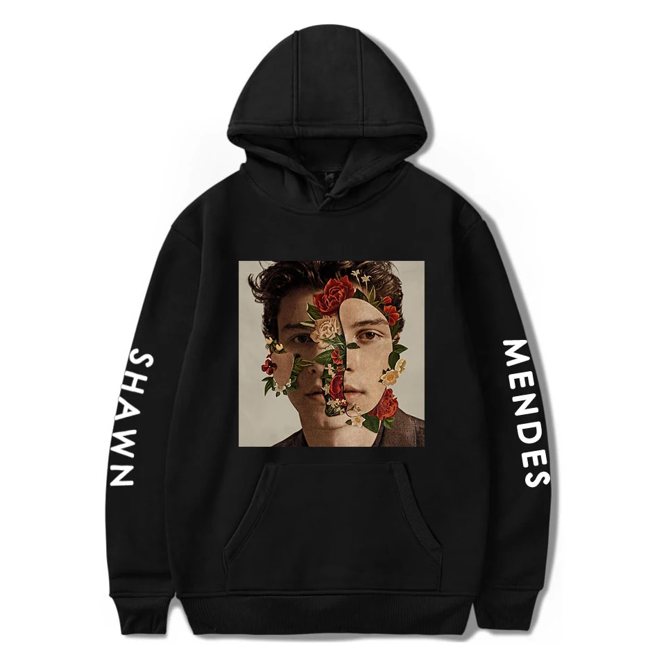 Женские/мужские пуловеры с капюшоном Shawn Mendes повседневная одежда в стиле