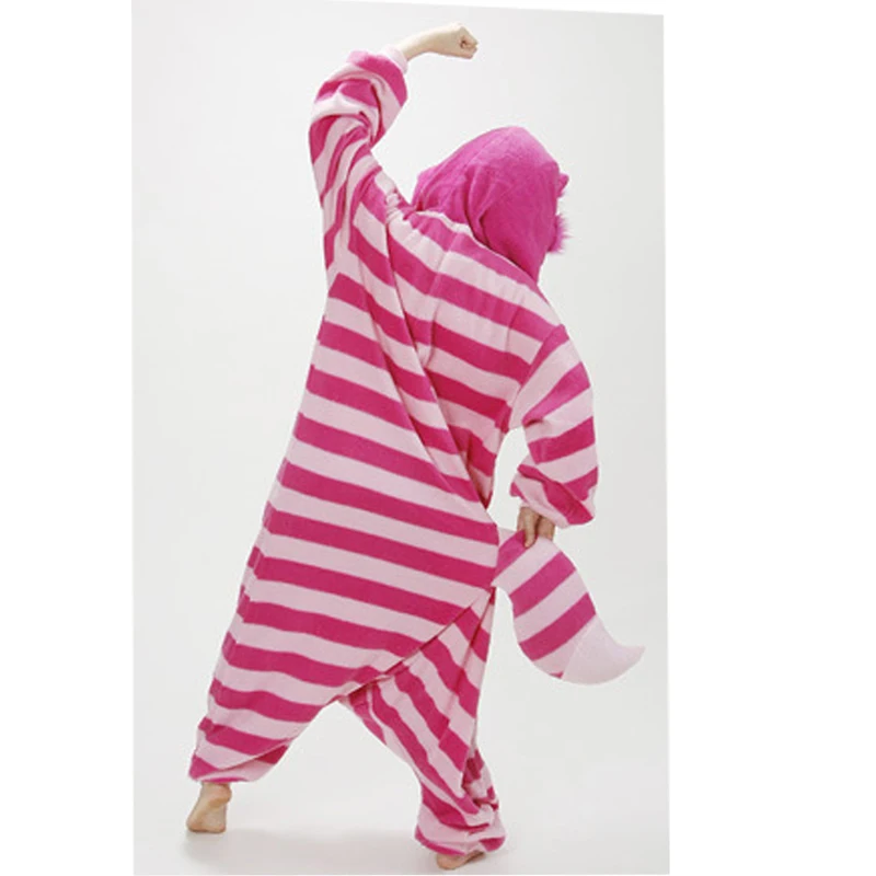 Аниме пижамы мультфильм унисекс для взрослых Чеширский кот Косплэй Детский