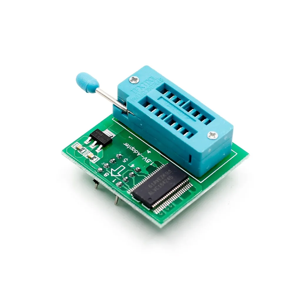 Адаптер 1,8 в для Iphone или материнской платы 1,8 в SPI Flash SOP8 DIP8 W25 MX25 используется для программистов TL866CS TL866A EZP2010 EZP2013 CH341