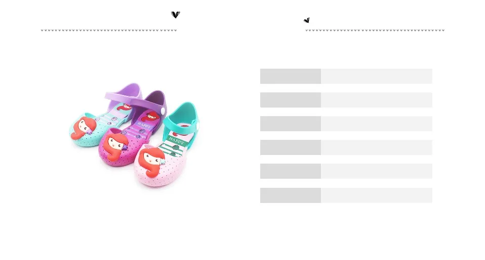Mini Melissa/стильные прозрачные сандалии принцессы русалки для девочек; Новинка года; милые прозрачные сандалии для девочек; Детские пляжные сандалии с мягкой подошвой