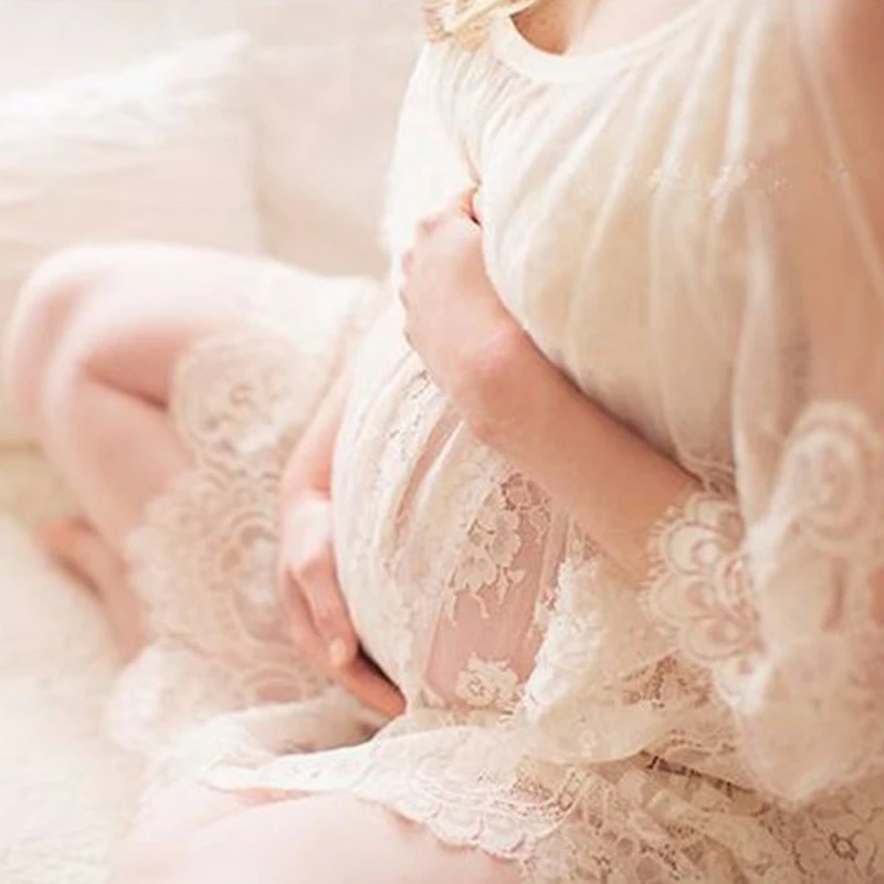 Платья для беременных женщин ежедневные фотосессии с кружевом|clothes for pregnant|clothes