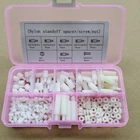 180 шт. M2 M2, 5 M3 нейлоновые проставки с шестигранной резьбой, набор винтовгаек, пластиковые распорные Винты M3 * 6 до M3 * 20