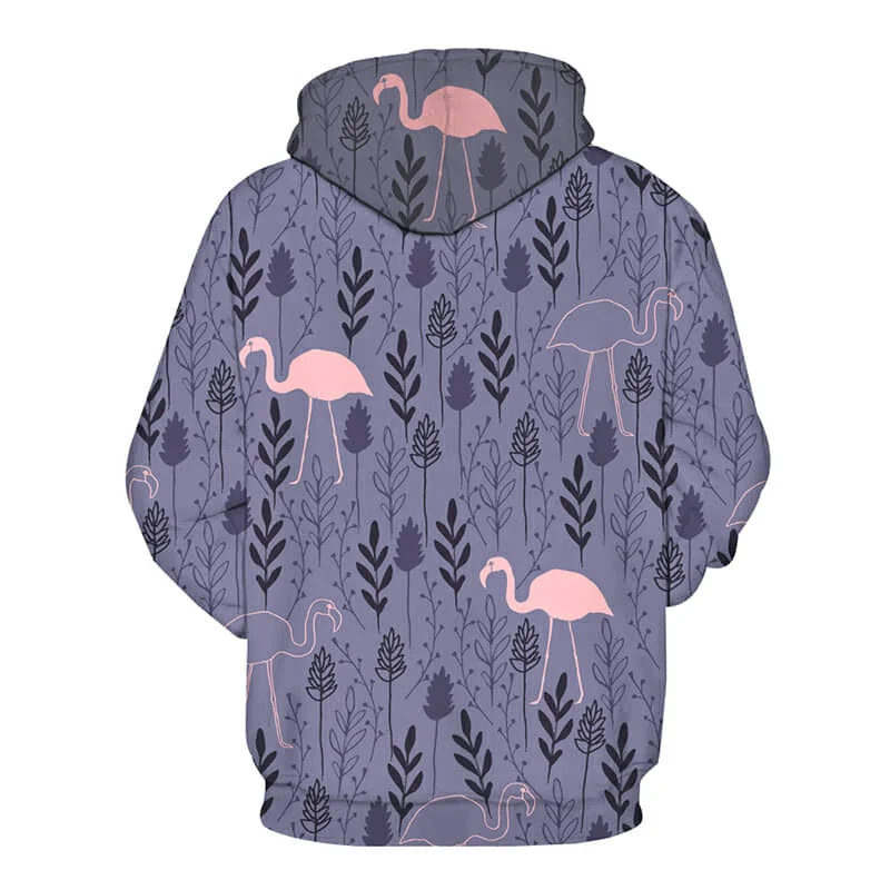 Raisvern 3D печать серый фон розовый Фламинго шаблон цифровой печати с длинным