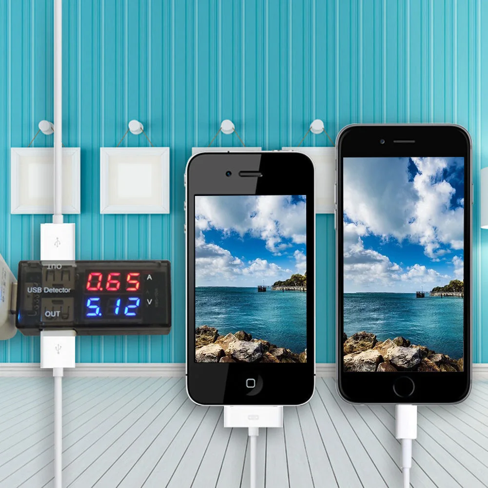 B зарядное устройство Напряжение измеритель тока Мобильный Батарея тестер