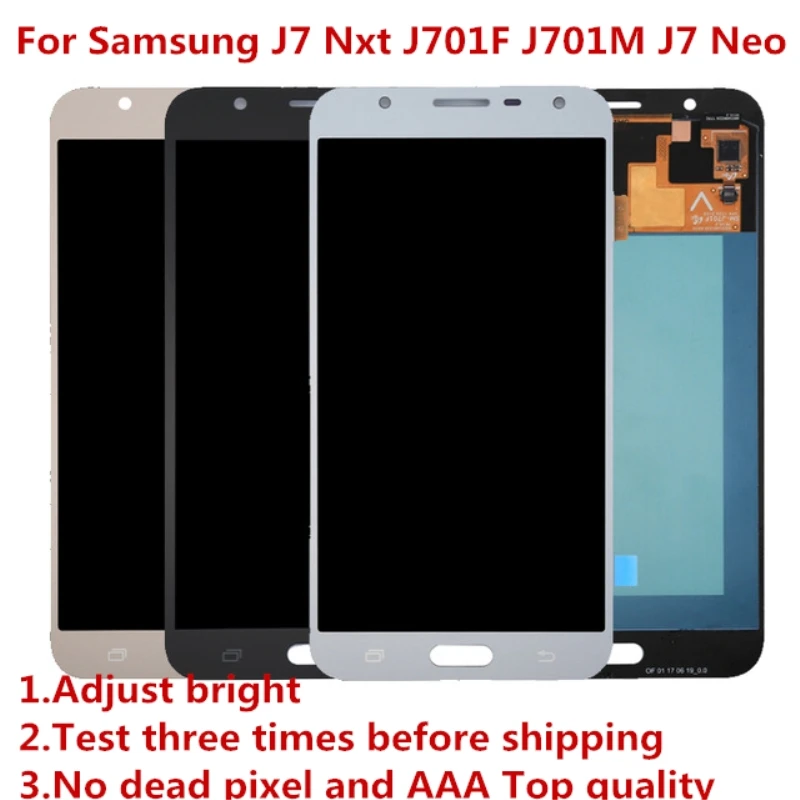 ЖК дисплей J701 для Samsung Galaxy J7 nxt J701F J701M j701 neo core экран и дигитайзер сенсорного экрана