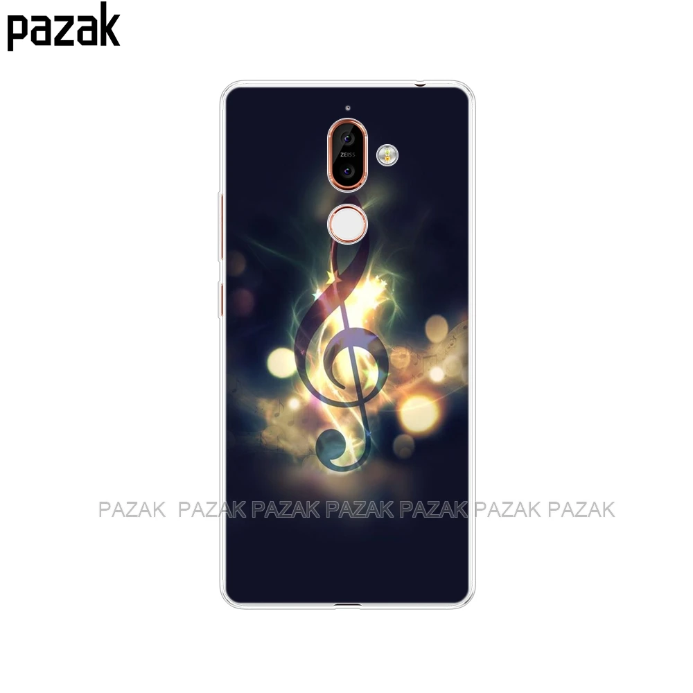 52251 Чехол для nokia 6 6,1 7 plus 8 9 nokia 6 2018x5x6, мягкий силиконовый чехол из ТПУ для задней панели телефона с принтом, окрашенные ракушки, сумки Fundas - Цвет: 52251
