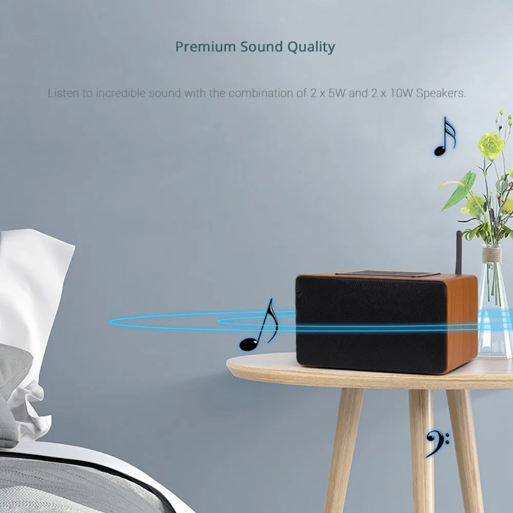 Беспроводной Bluetooth динамик WiFi мультирум HIFI стерео портативный динамик August WS350 с приложением для планшетов/смартфонов/ПК