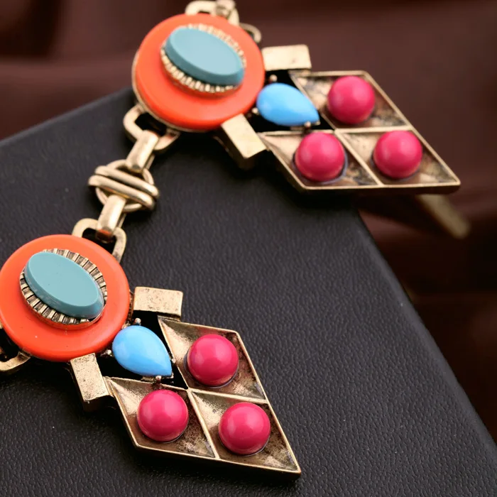 Оптовая цена винтажное ожерелье из искусственного перламутра и шимми золотого