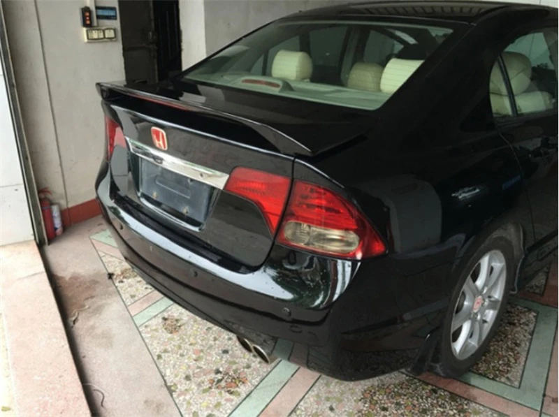 Высокое качество Спойлер для Honda Civic 2006 2011 крыло спойлеров абсолютно новый ABS со