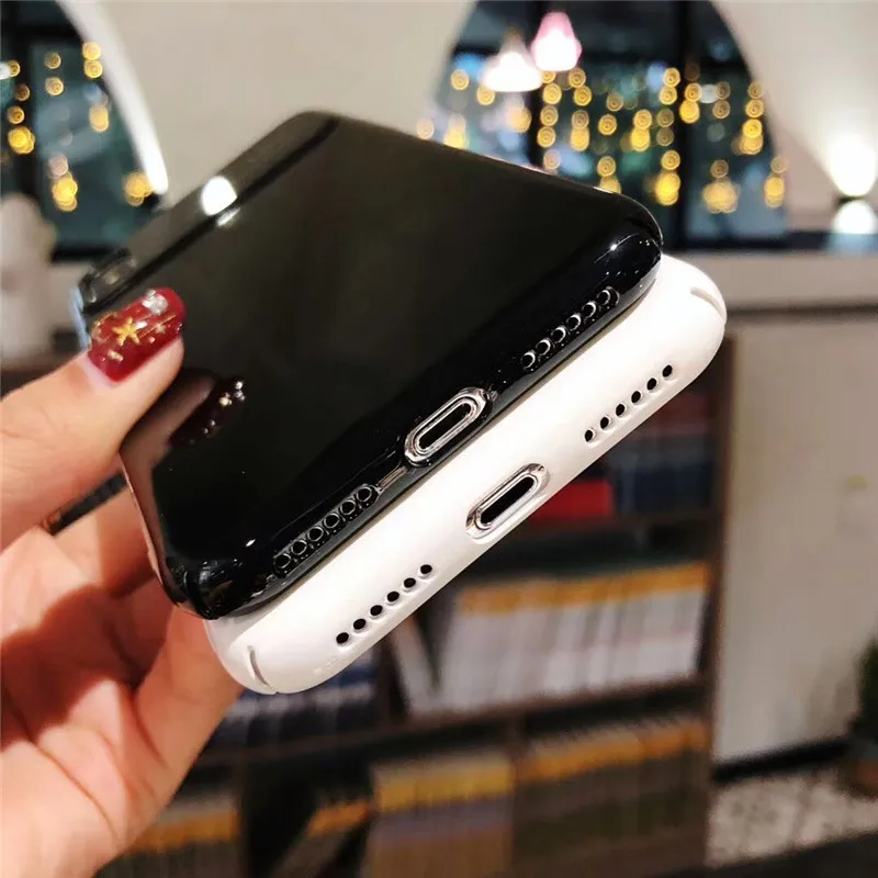 DISCASE чехол для телефона iphone 8 7 6 6s плюс iphoen X ПК Жесткий корпус все включено простой