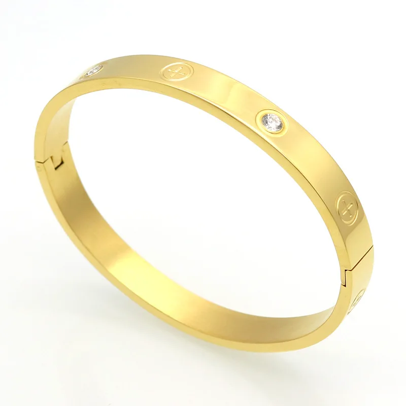 Браслет из нержавеющей стали 316L для мужчин и женщин роскошный брендовый