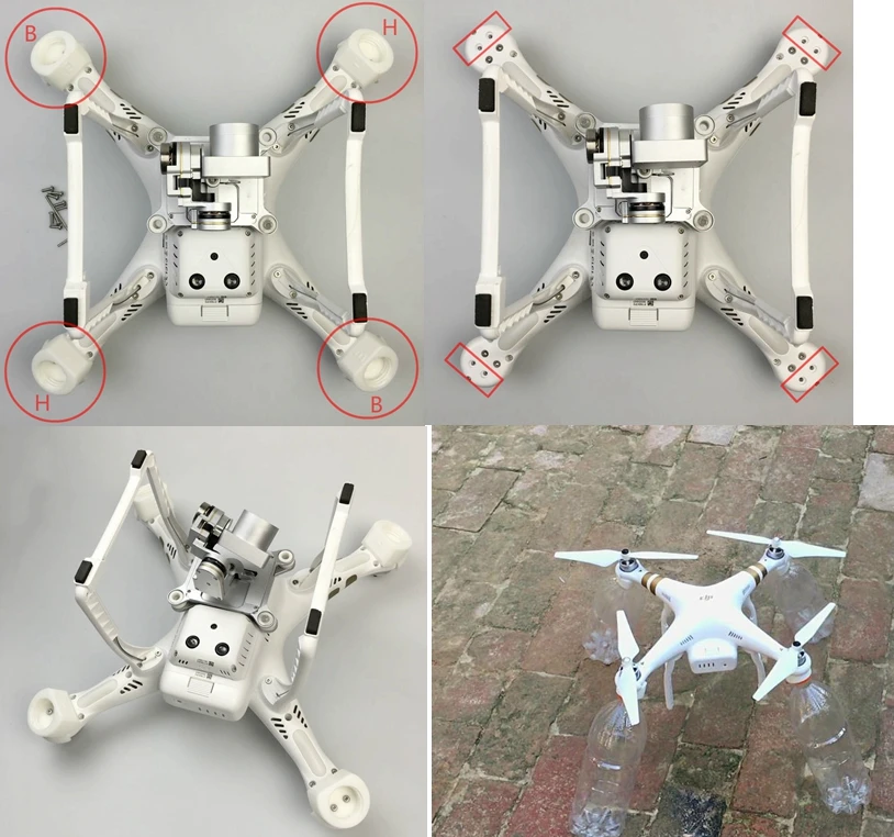 Плавающий кронштейн-держатель для DJI Phantom 2/3 | Электроника