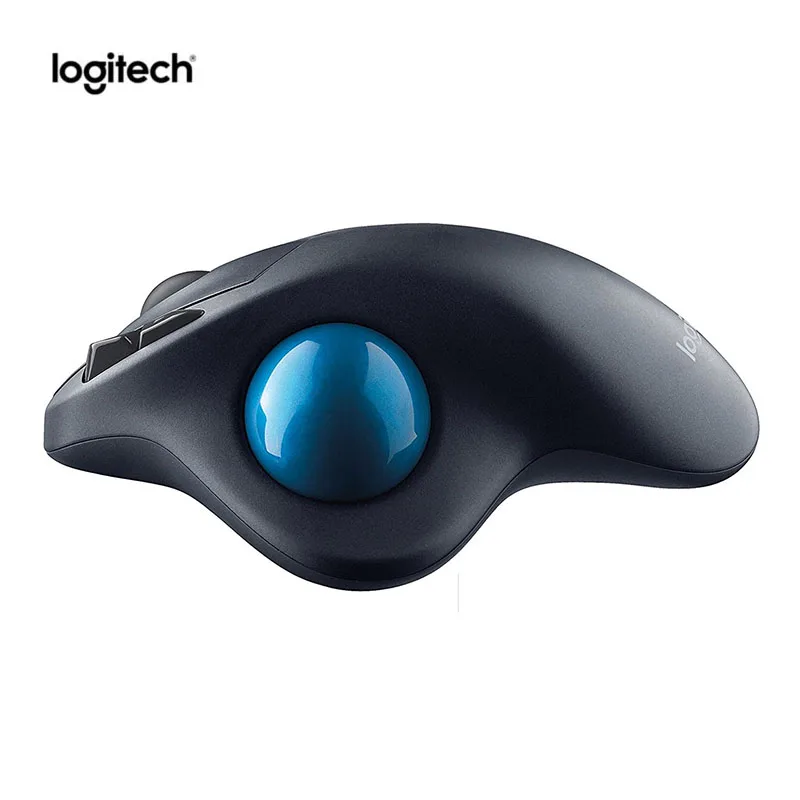 Logitech M570 2,4G Беспроводная игровая мышь Профессиональный рисунок трекболы лазерные мыши вертикальный для Windos 10/8/7