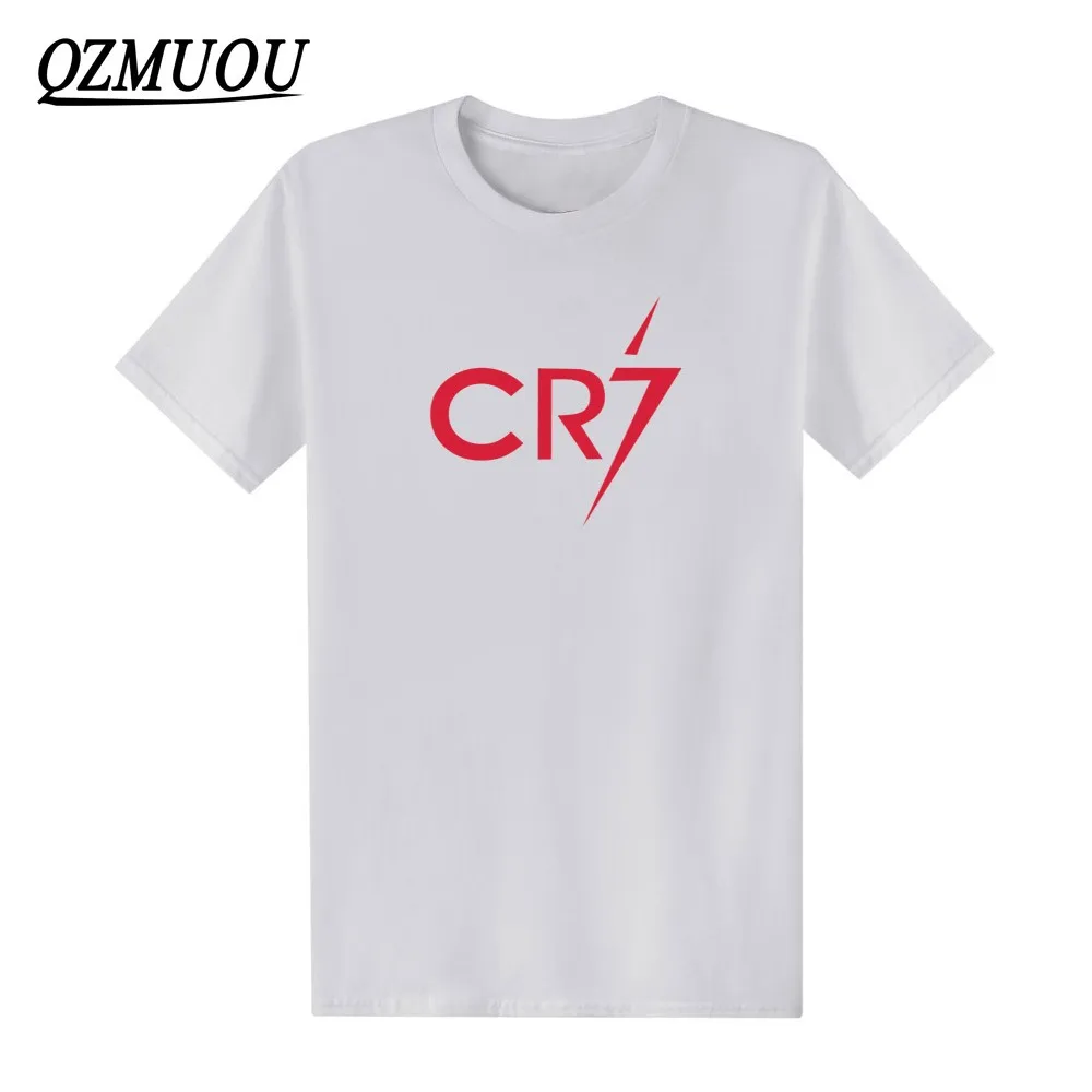 Новинка, модные мужские футболки крутая футболка с Роналдо CR7 Christiano, хлопковые футболки с принтом на заказ размер XS-XXL