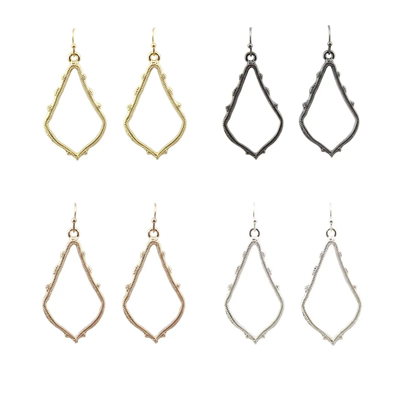 Серьги крючки брендовые ювелирные изделия серьги подвески с золотым покрытием