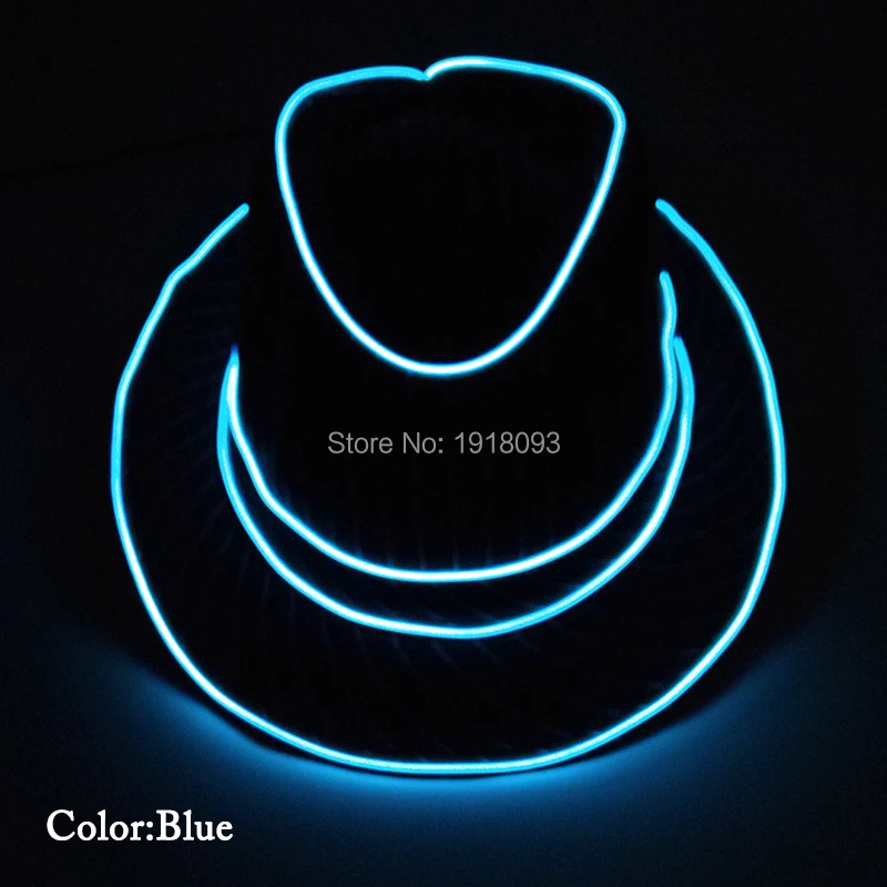 Новый дизайн светящиеся шляпа Светодиодные ленты неоновый светильник продукт + 1