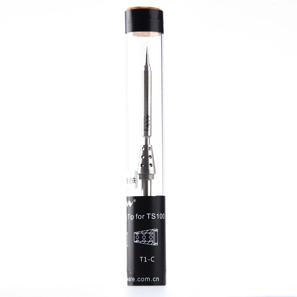 

TS-C1/TS-ILS Mini Quick Heat Dissipation Electric Soldering Iron Tip Internal Heating Core Adjustable Temperature Pen-Type TS100