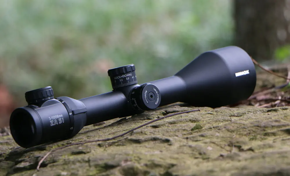 MINOX ZA 5i 3-15X56 SFIR охотничьи оптические прицелы с красной подсветкой из стекла, травленая сетка, боковой Параллакс, револьверный замок, сброс, область съемки