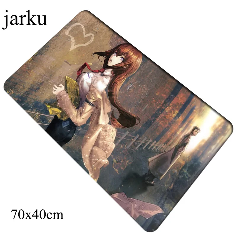 Size 700x400x2mm Steins Gate коврик для мыши красивые 700x400x2 мм notbook коврик для мыши игровой коврик для мыши с изображением на день рождения коврик для мыши от производителя стол для компьютера padmouse коврики - Цвет: Size 700x400x2mm