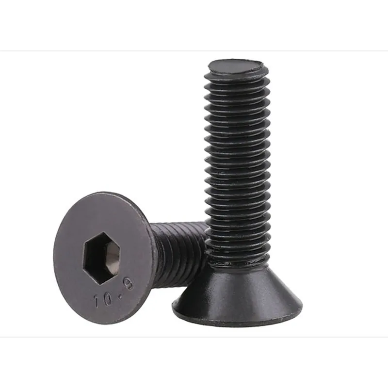 

M1.6 M2 10.9 Countersunk Head Hexagon Screws Flat Head Hexagon Screws Flat Cup Screws 10 Pcs
