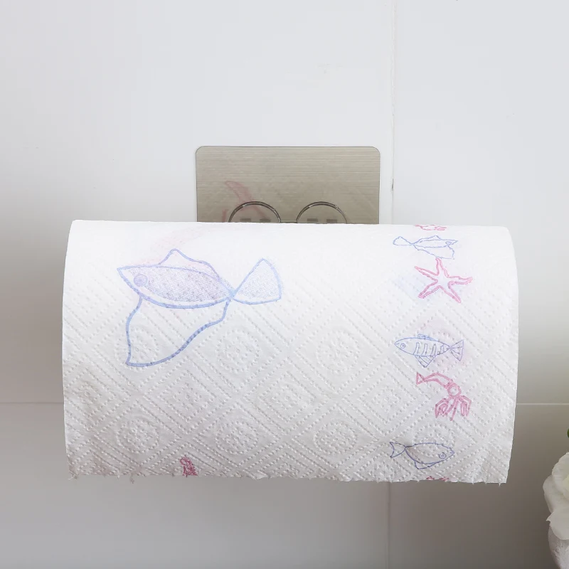 Прочный держатель для хранения рулонной бумаги полотенец ванной комнаты