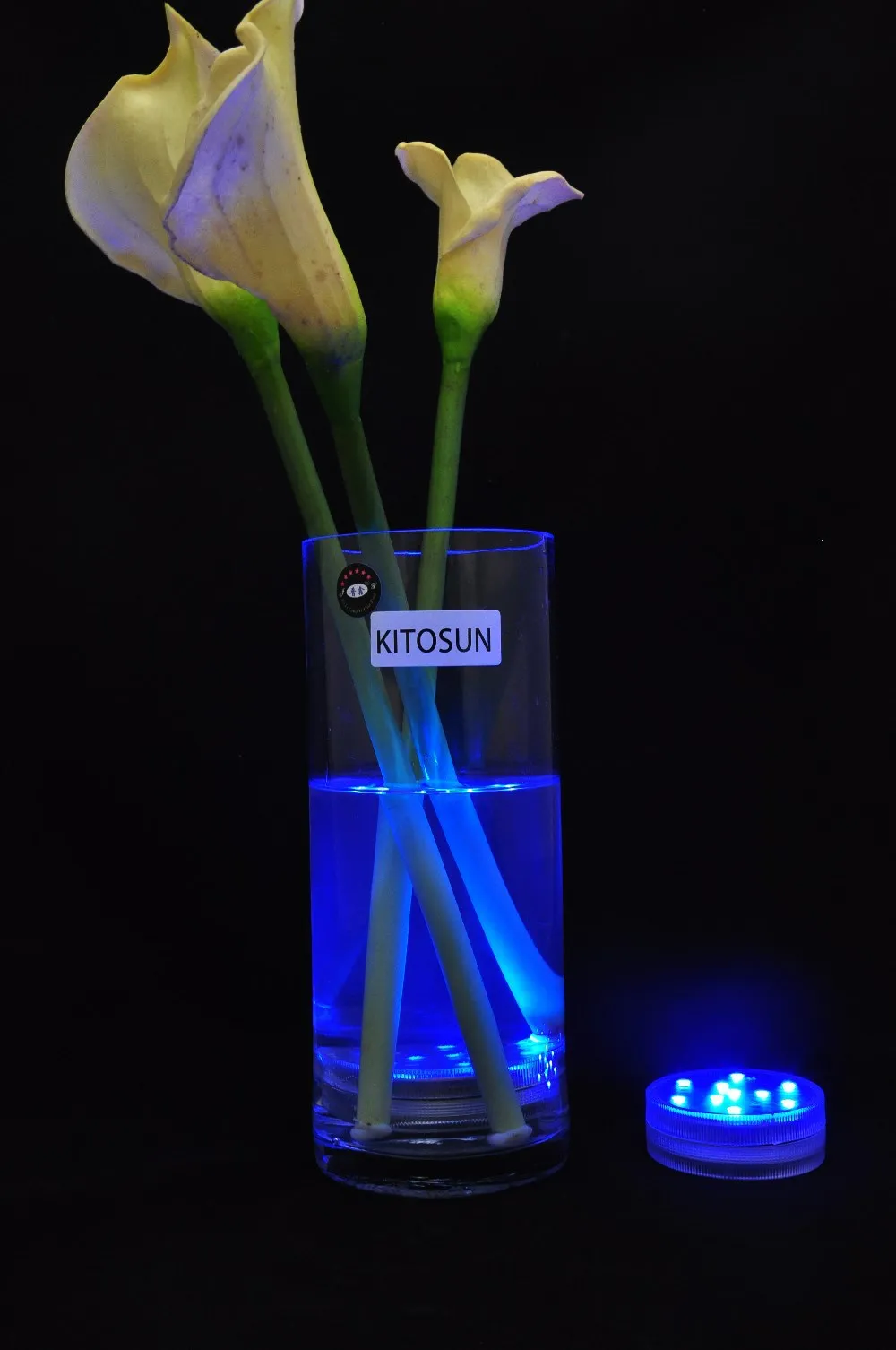 

4 Pieces/Lot Led Club Products Led Wine Glorifier Led Stand Led Flashing Battery with Remote Controller