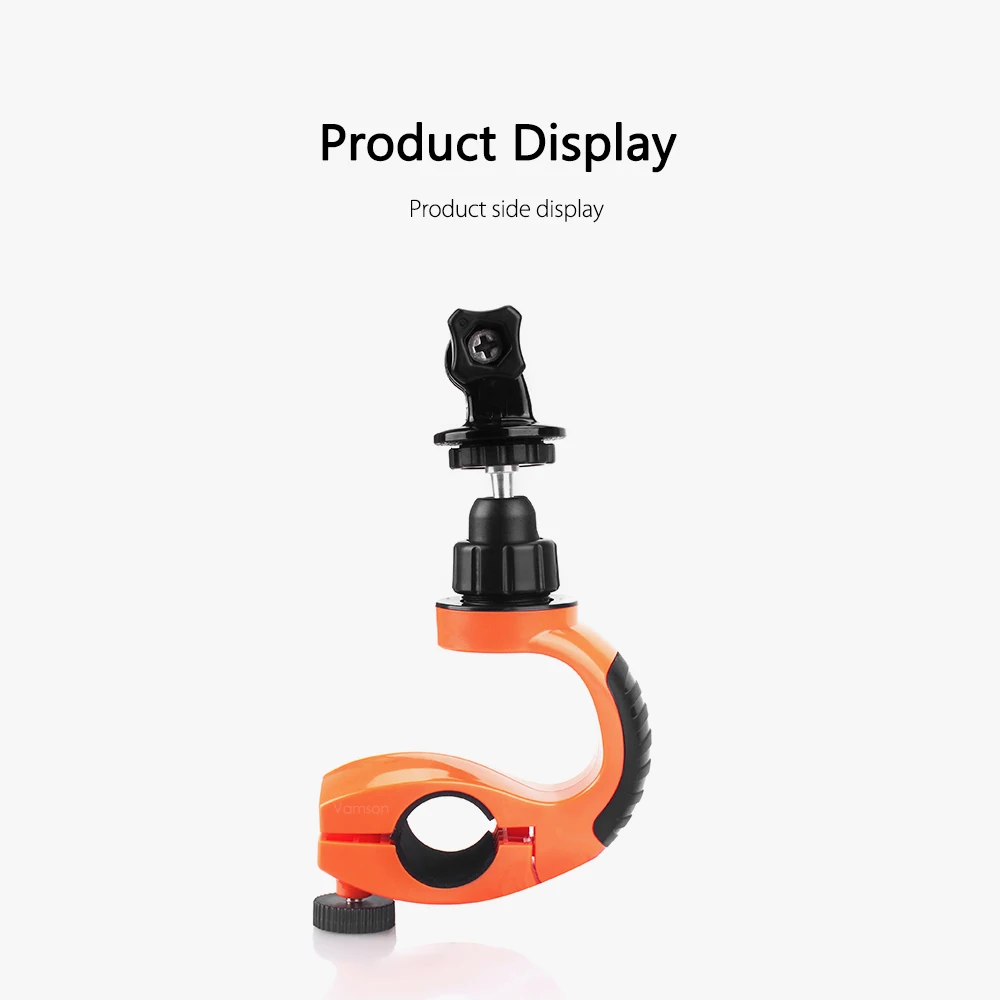 Vamson для GoPro Hero 7 6 5 крепление на велосипед с поворотом на 360 градусов с адаптером для штатива для gopro аксессуары для Xiaomi для SJCAM VP508