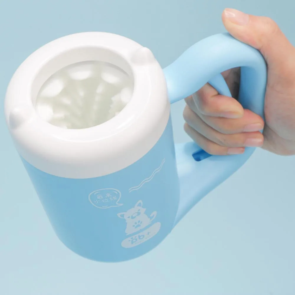 Силиконовая Очищающая щетка для чистки чашек кошек и собак инструмент мытья лап