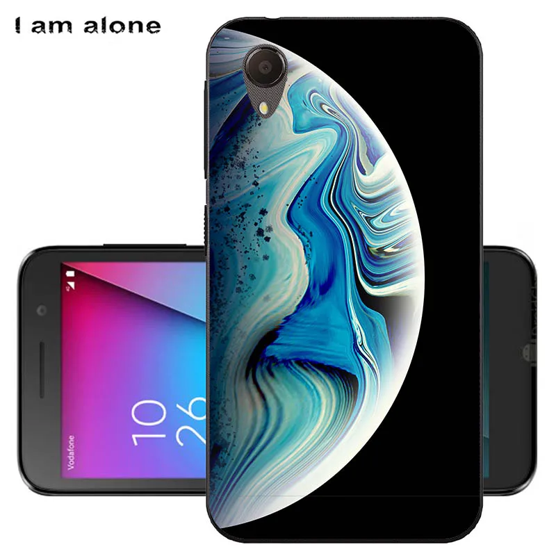 Сумки для телефона I am alone Vodafone Smart E9 2018 5 0 дюймов Мягкий ТПУ мобильный Модный чехол