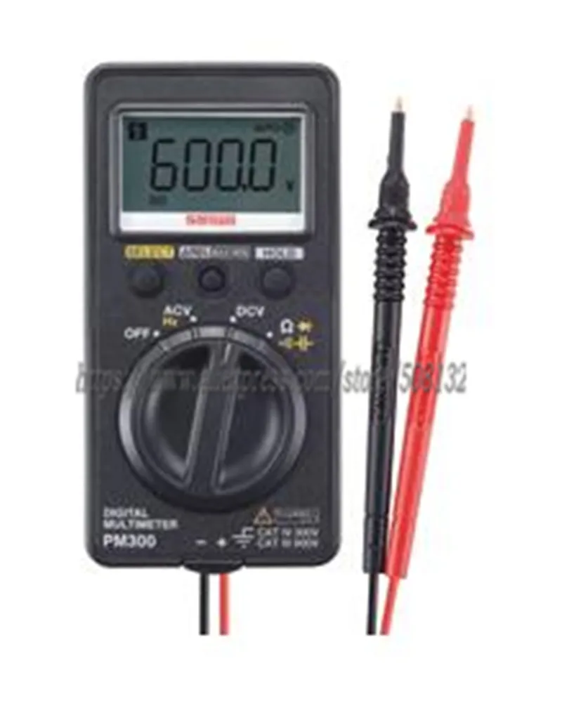 Цифровые мультиметры/карманный тип истинных RMS карманный Размер DMM Sanwa PM300