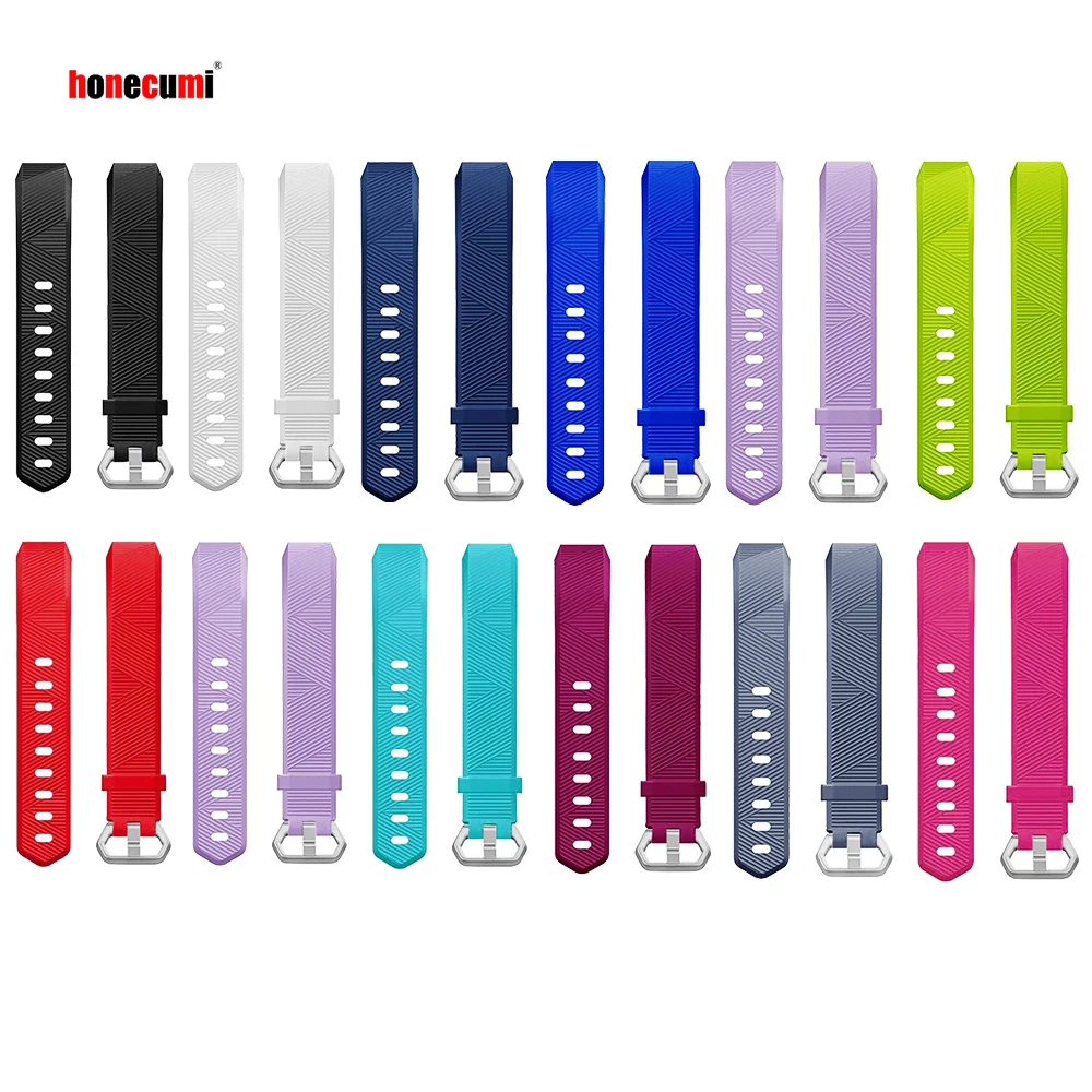 Honecumi сменный ремешок для fitbit Ace Детский мягкий силиконовый умный спортивный ремешок для fitbit Ace мальчик девочка размер