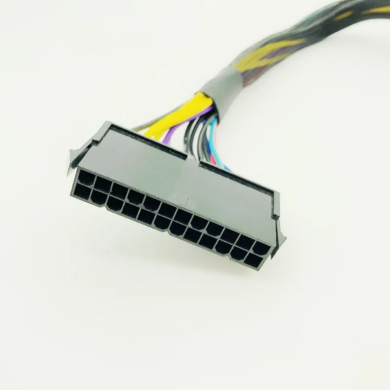 Высококачественный ATX 24 контакта на 14 контактов кабель питания 24p 14p 18AWG провод для