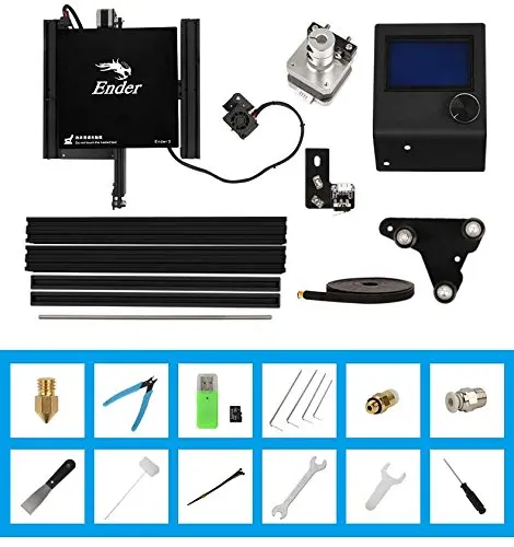 Creality 3D Ender-3 Высокоточный DIY 3D-принтеры самостоятельно собрать 220*220*250 мм печати