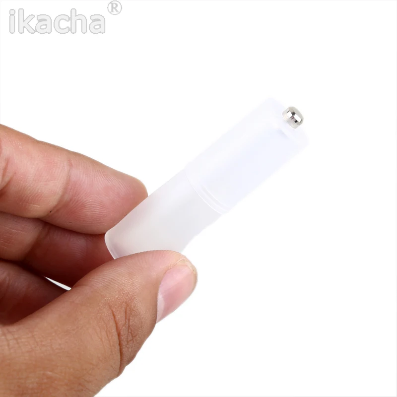 2pcs Plastic Battery Adapter Convertor Size For AAA to AA Cell Adaptor Case Converter Switcher Free Shipping |