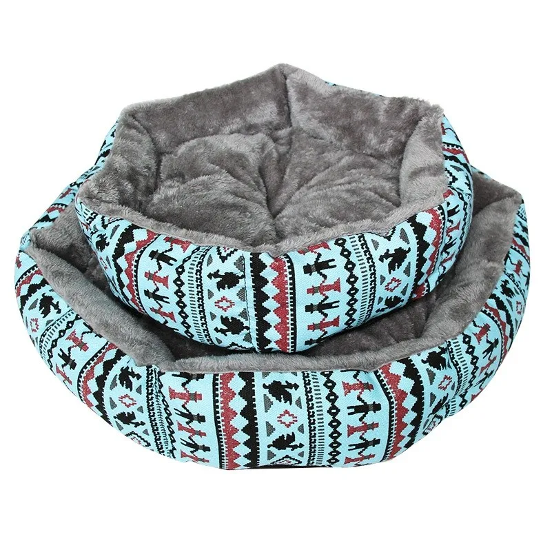 Мягкая маленькая кровать для собак среднего размера кошек клетка коврик домик