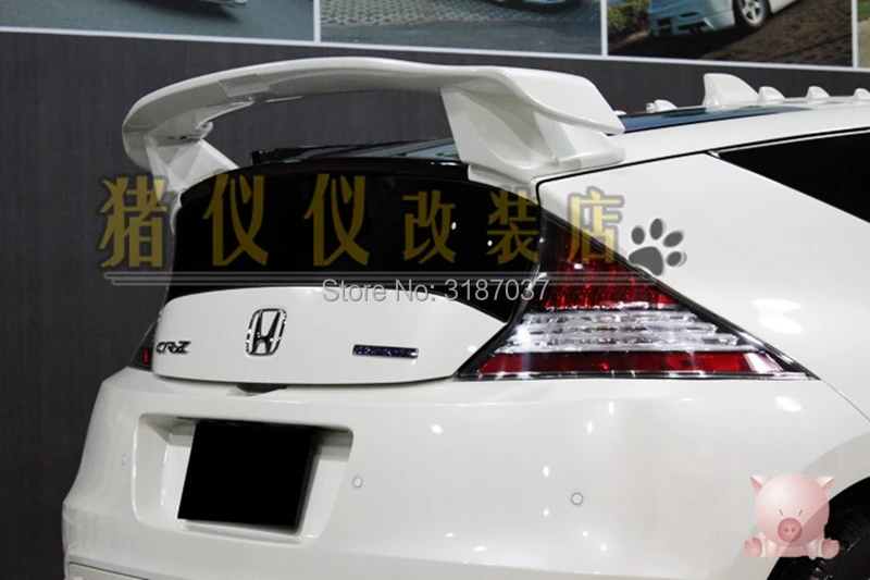 Для Honda CRZ CR Z 2012 2015 MUGE style ABS Plastic задний спойлер на крыло крышу багажник крышка