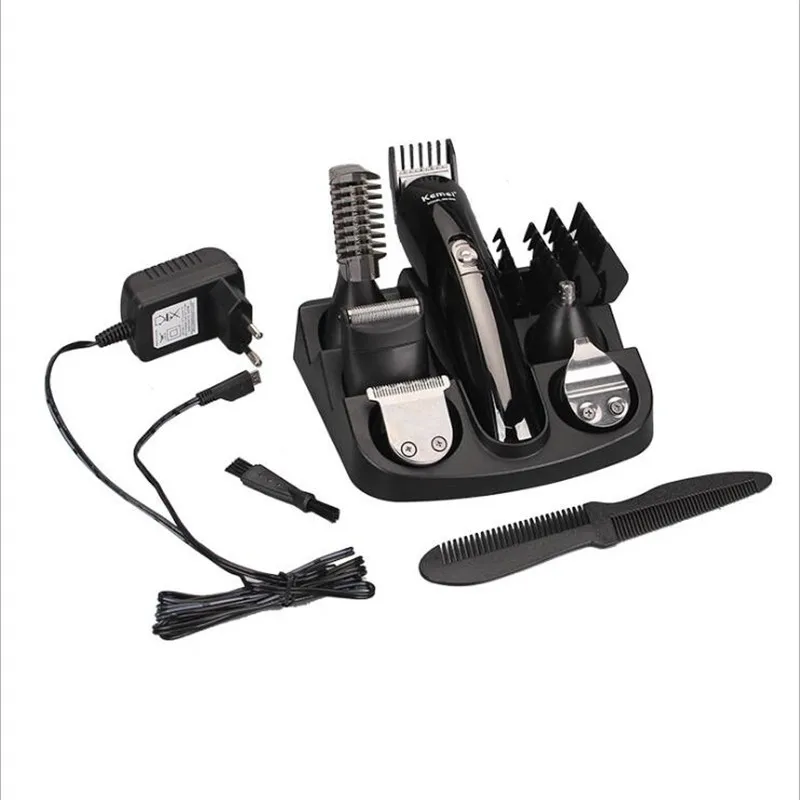Бритва и триммер для волос 6 в 1|hair cutting machine|kemei professionalshaver beard trimmer |