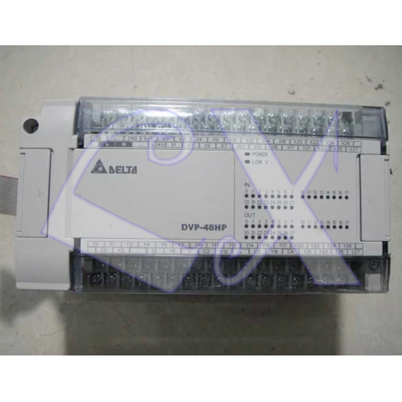 Original Delta PLC Programmable Digital Expansion module DVP48HP00R EH2 series 100-240VAC 24DI 24DO relay output in box