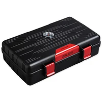 waterproof ldpe cigar box travel portable 10 sticks cigar moisturizing case cigar humidor ca 01