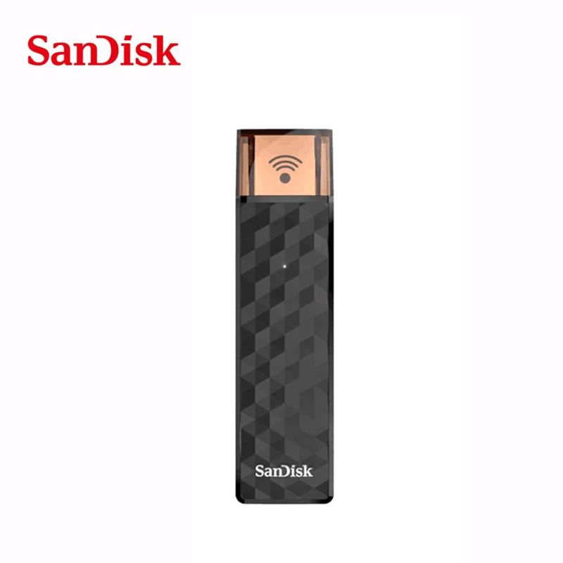 SanDisk Подключите беспроводной накопитель USB флэш 16 Гб Флешка SDWS4 Wi Fi + 2 0 флешка|USB