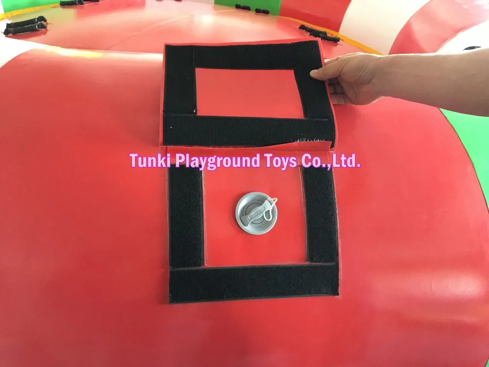 Inflatable Disco Boat Towable Tube for Water Sports - 8-Person Floating Spinning Boat image 3