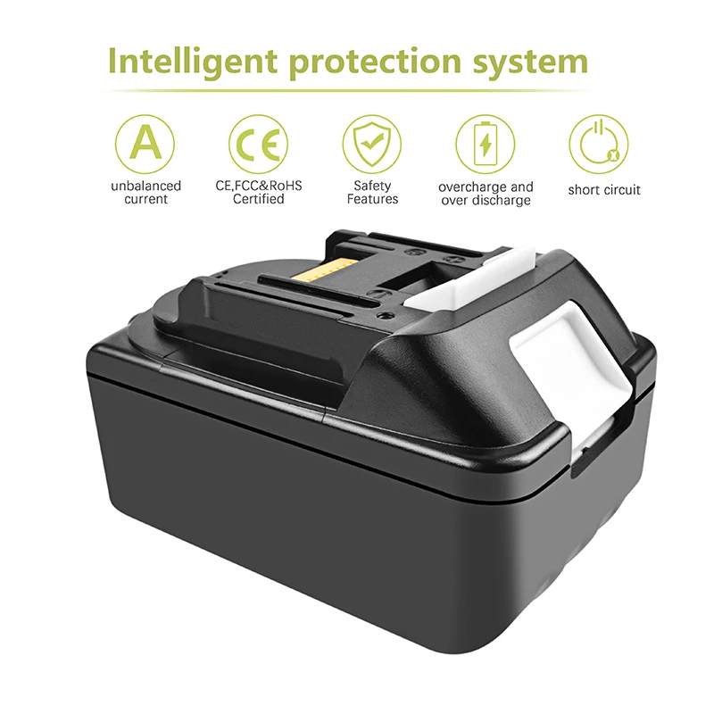 Bonacell 2 шт. 4000 mAh 18 V BL1830 LXT литий ионный заменить Батарея для Makita BL1835 BL1815 BCS550 BFS450 BHP453