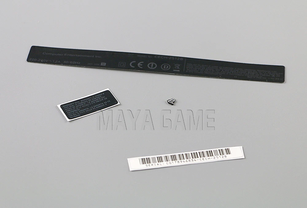 Для консоли Playstation 3 PS3 Slim CECH 2512B Housing наклейка Shell label Seals для OCGAME|seal|seal sticker |