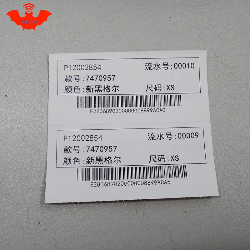 UHF RFID бирка для стирки моющаяся печатная одежда чип 915 МГц 868 МГц 860-960 м Impinj MR6 EPC Gen2 6C смарт-карты пассивные RFID метки